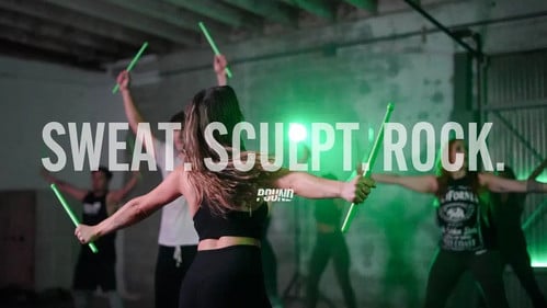 sweat. sculpt. rock.